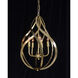 Leah 5 Light Brass Pendant Ceiling Light