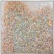 Teng Fei's Dancing Pigments II 59.25 X 59.25 inch Painting, II