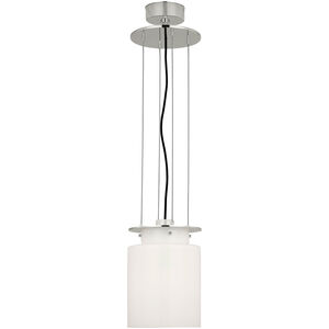 Ray Booth Elias LED 9 inch Polished Nickel Floating Pendant Ceiling Light