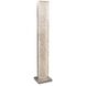 Boreal 74 inch Nickel Floor Lamp Portable Light