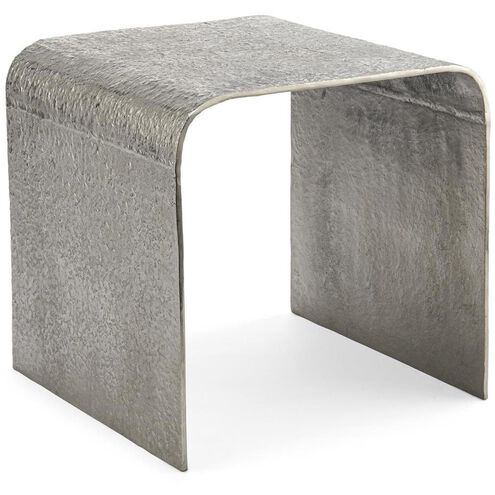 Leah 24 X 24 inch Nickel Side Table
