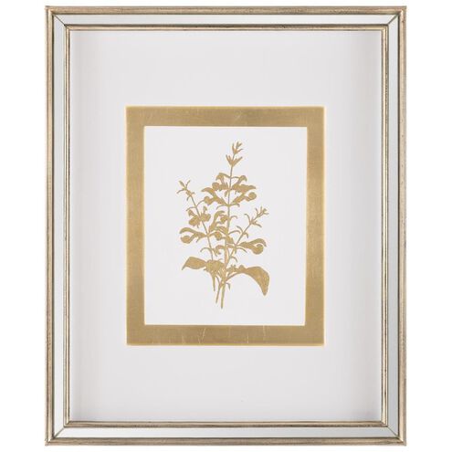 Botanicals I Golden Wall Decor, Giclees