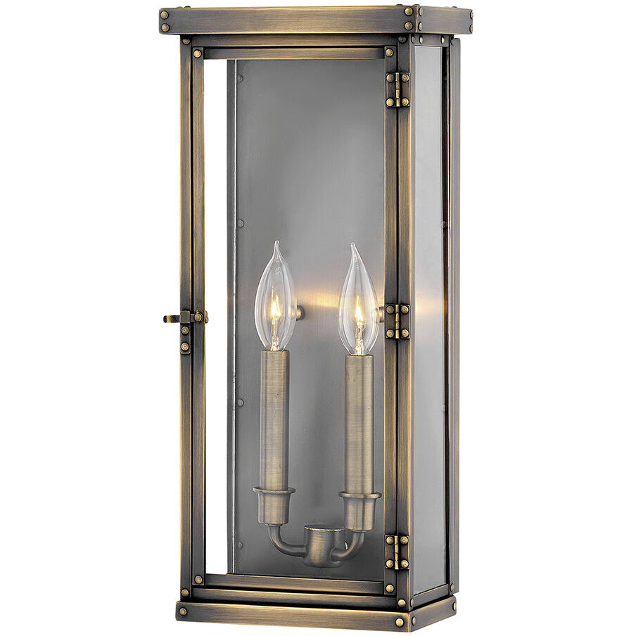 Heritage Hamilton Outdoor Wall Mount Lantern, Large