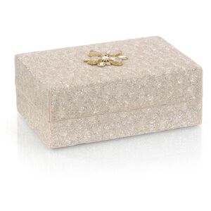 Hand-Beaded Brass Decorative Boxes