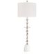Leah Polished Nickel Buffet Lamp Portable Light