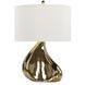 Aura 29 inch Gold Table Lamp Portable Light