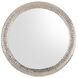 Round Mojave 49 X 49 inch Silver Mirror