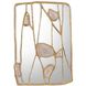 Embellished Branches 62.5 X 40 inch Gold Mirror