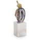 Bird and Geode II 9.75 X 2.75 inch Sculpture