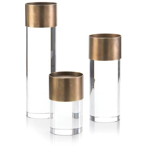 Leah Candleholders, Set of 3