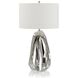 Amorphic Nickel Table Lamp Portable Light