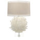 Selenite 32 inch 150.00 watt Translucent and White Table Lamp Portable Light