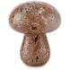 Glass Mushroom 11.5 X 10 inch Sculpture, Large