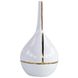 Golden Strip 12 X 6.5 inch Vase, Small