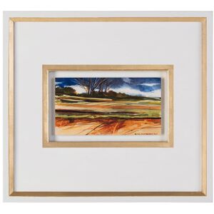 Rick Anderson's Something In The Orange IV 30 X 22 inch Landscape Art 