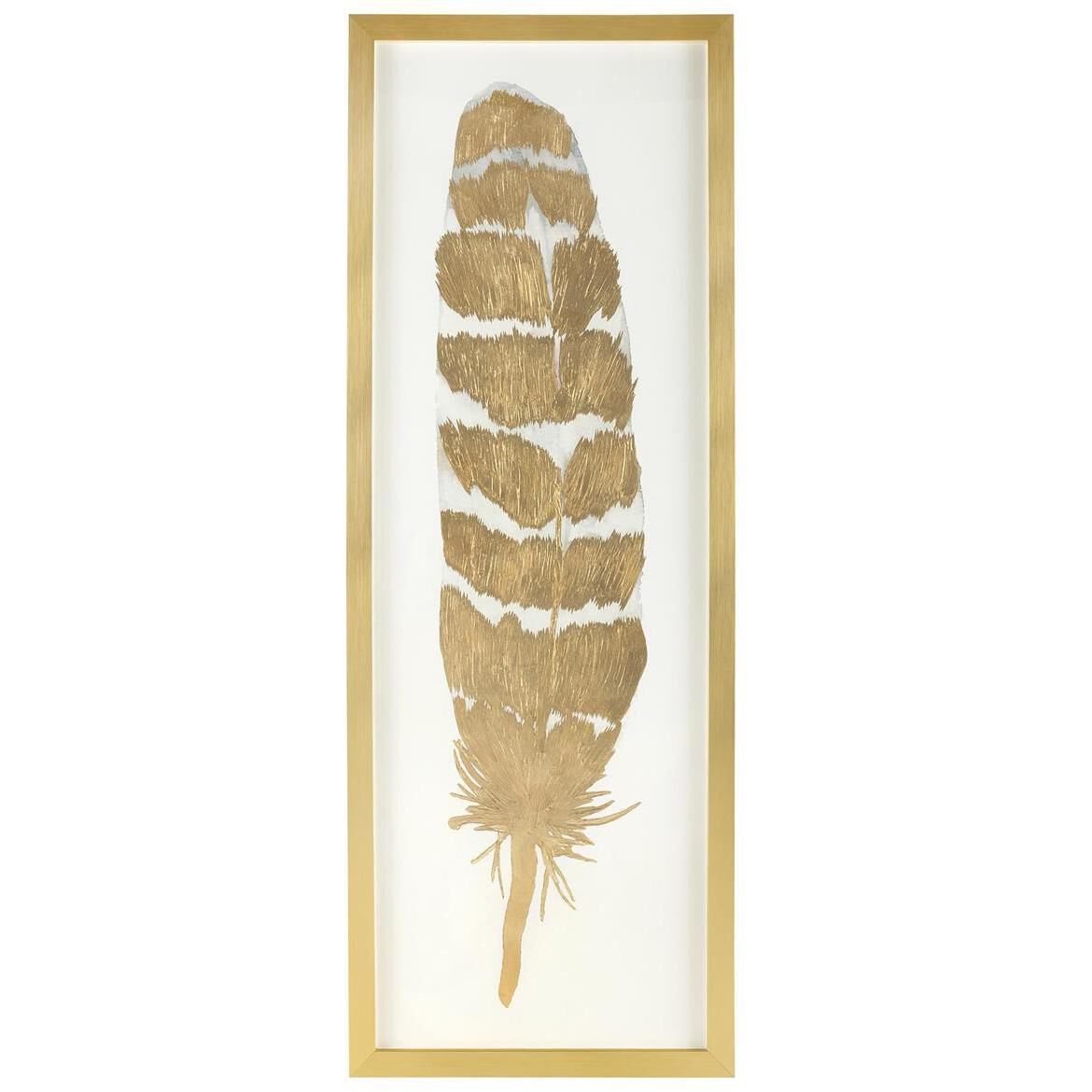 Sandra Jacobs' Feather Drift 62.75 X 22.75 inch Giclee in II