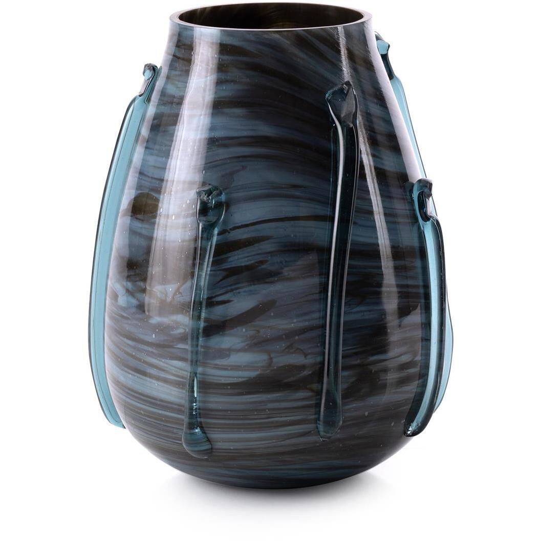 Oceanic Glass 12 X 9 inch Vase