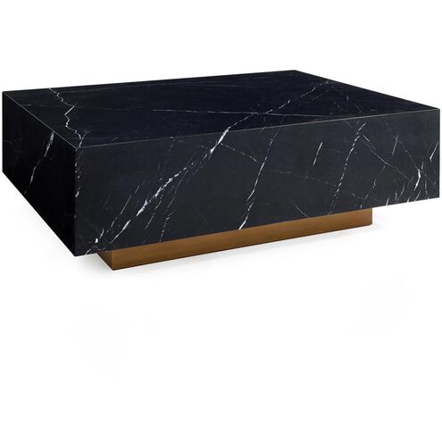 Vicenza 48 X 35.5 inch Black Cocktail Table