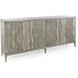 River's Edge 95 X 18.5 inch Silver Credenza