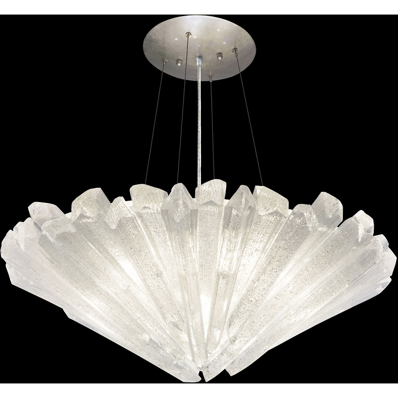 Diamantina 3 Light 22 inch Silver Pendant Ceiling Light