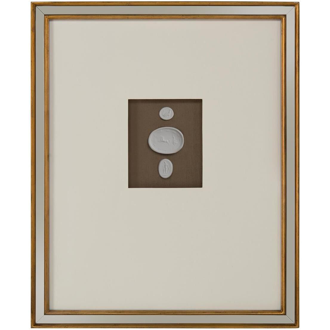 Mahogany Intaglio IX Wall Decor, 3D