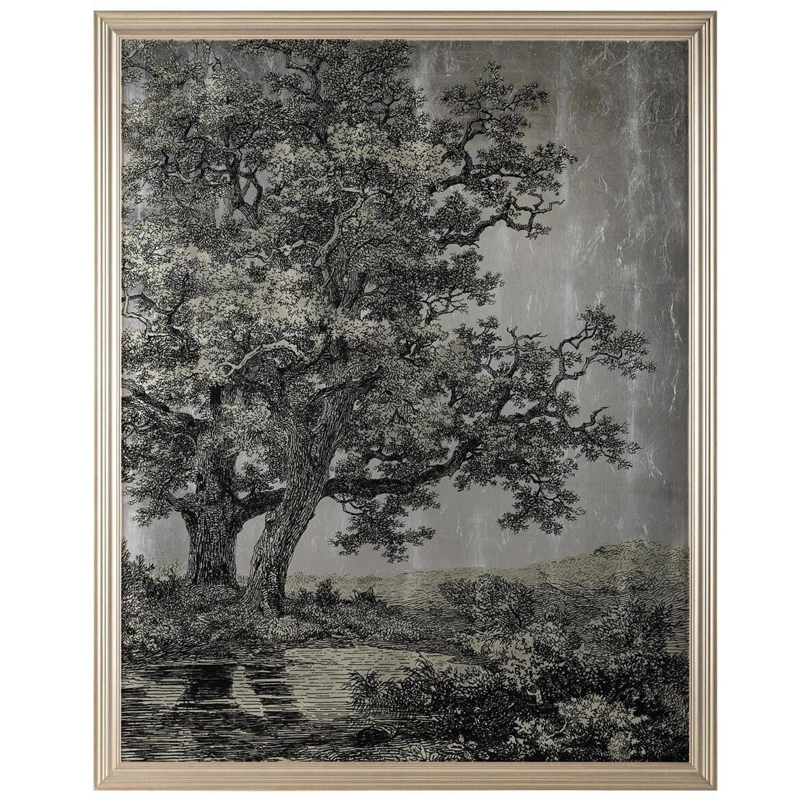 Grand Oaks Silver Panel in II