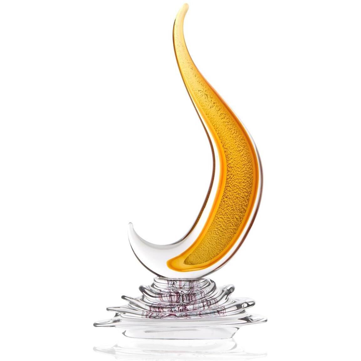 Glass Flare 25 X 13 inch Sculpture, Large