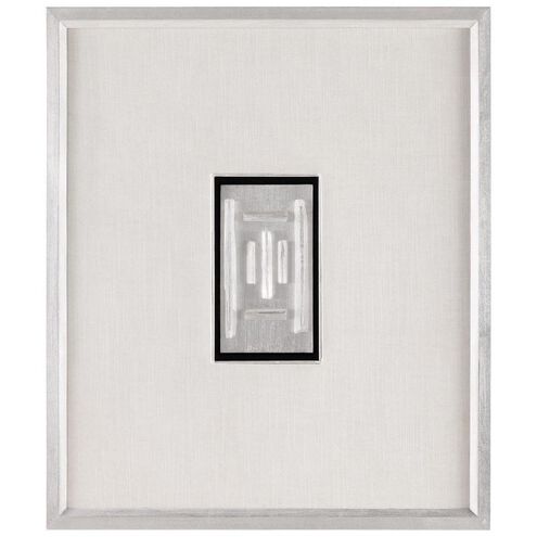 Selenite III Silver Shadowbox, 3D