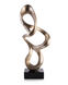 Ripple in Warm Silver 38 X 16 inch Sculpture