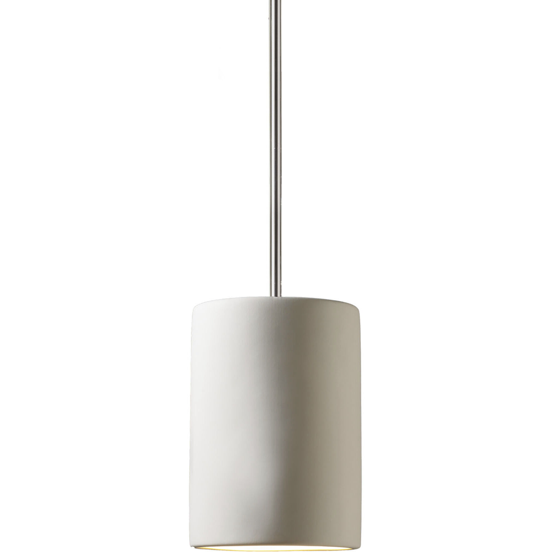 Radiance Collection LED 7 inch Celadon Green Crackle with Polished Chrome Pendant Ceiling Light