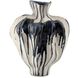 Inkblot 13.5 X 11 inch Vase
