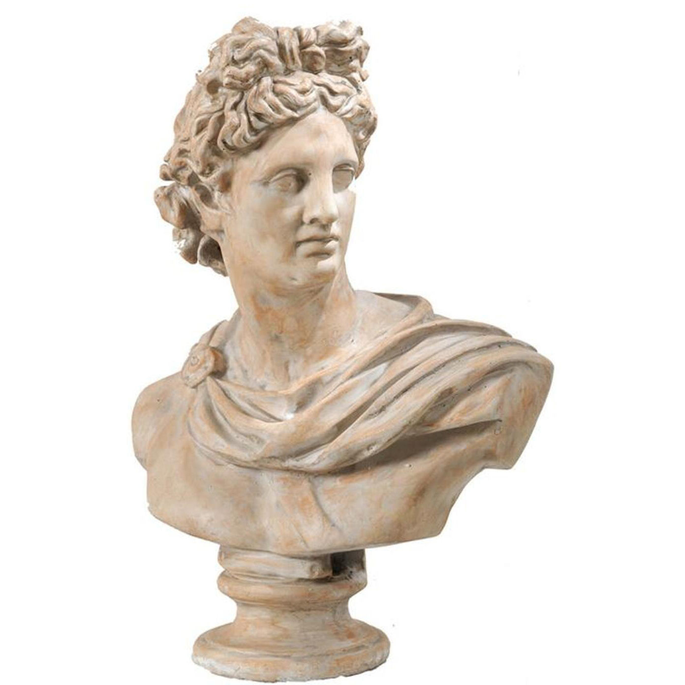 Placidia White Wash Statue