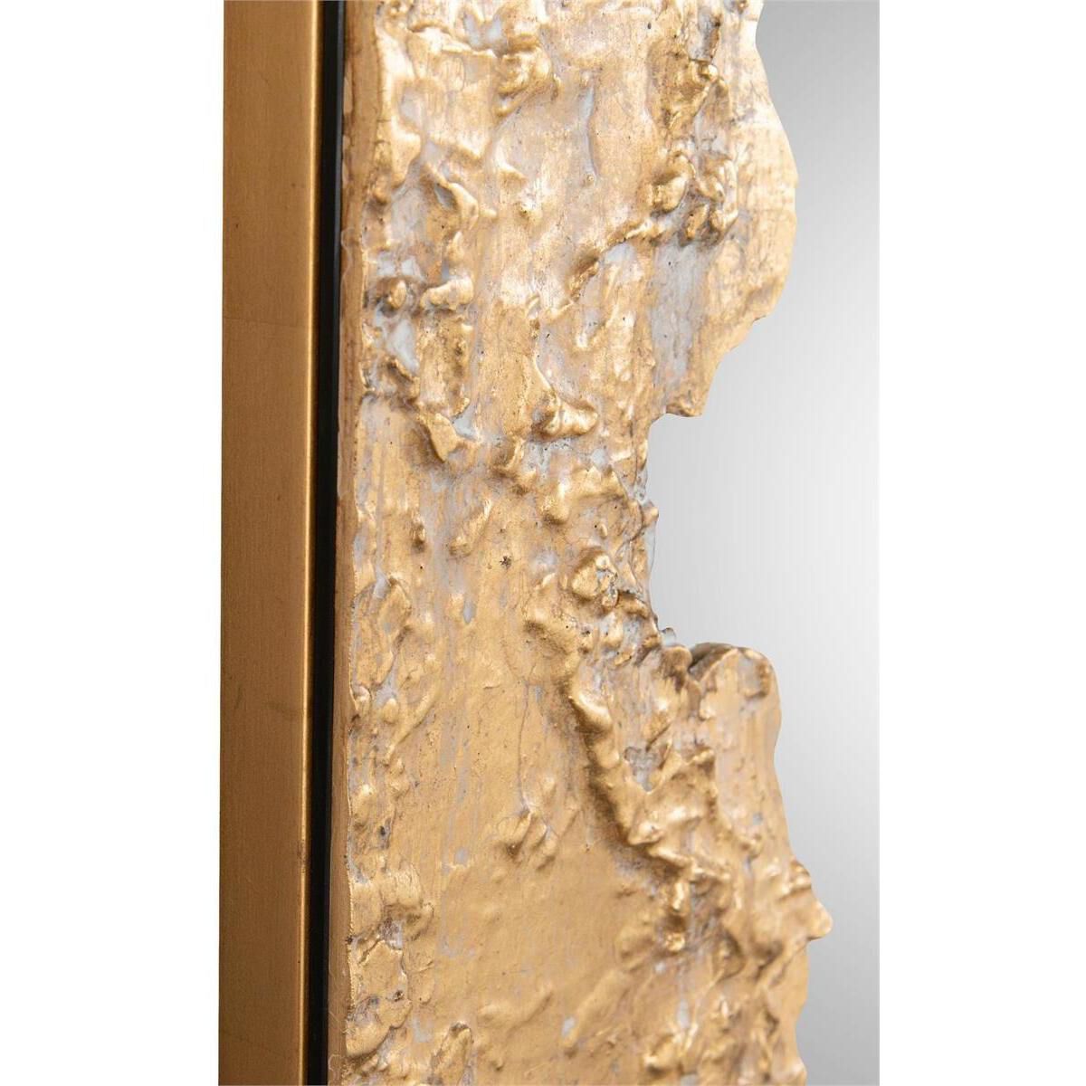 Wakame Gold Wall Mirror