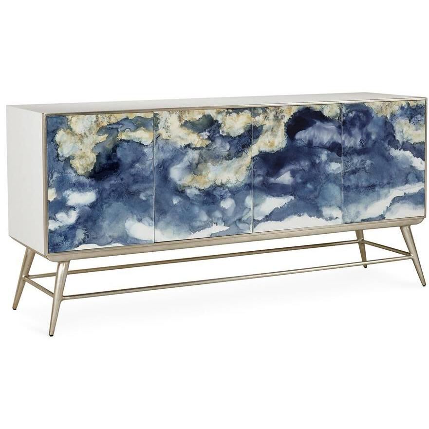 Aeris 76 X 20 inch Sideboard, Four-Door