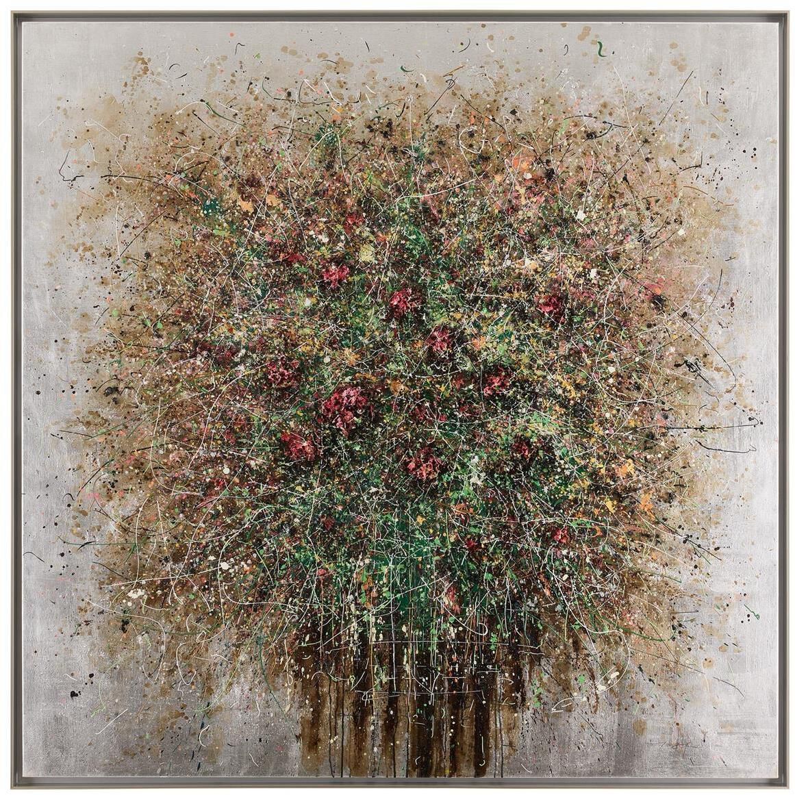 Teng Fei's Quiet Resilience 60 X 60 inch Oils and Original Art