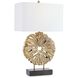 Weathered Leaf 30.5 inch Table Lamp Portable Light