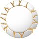 Shatter 48.25 X 48.25 inch Gold Mirror