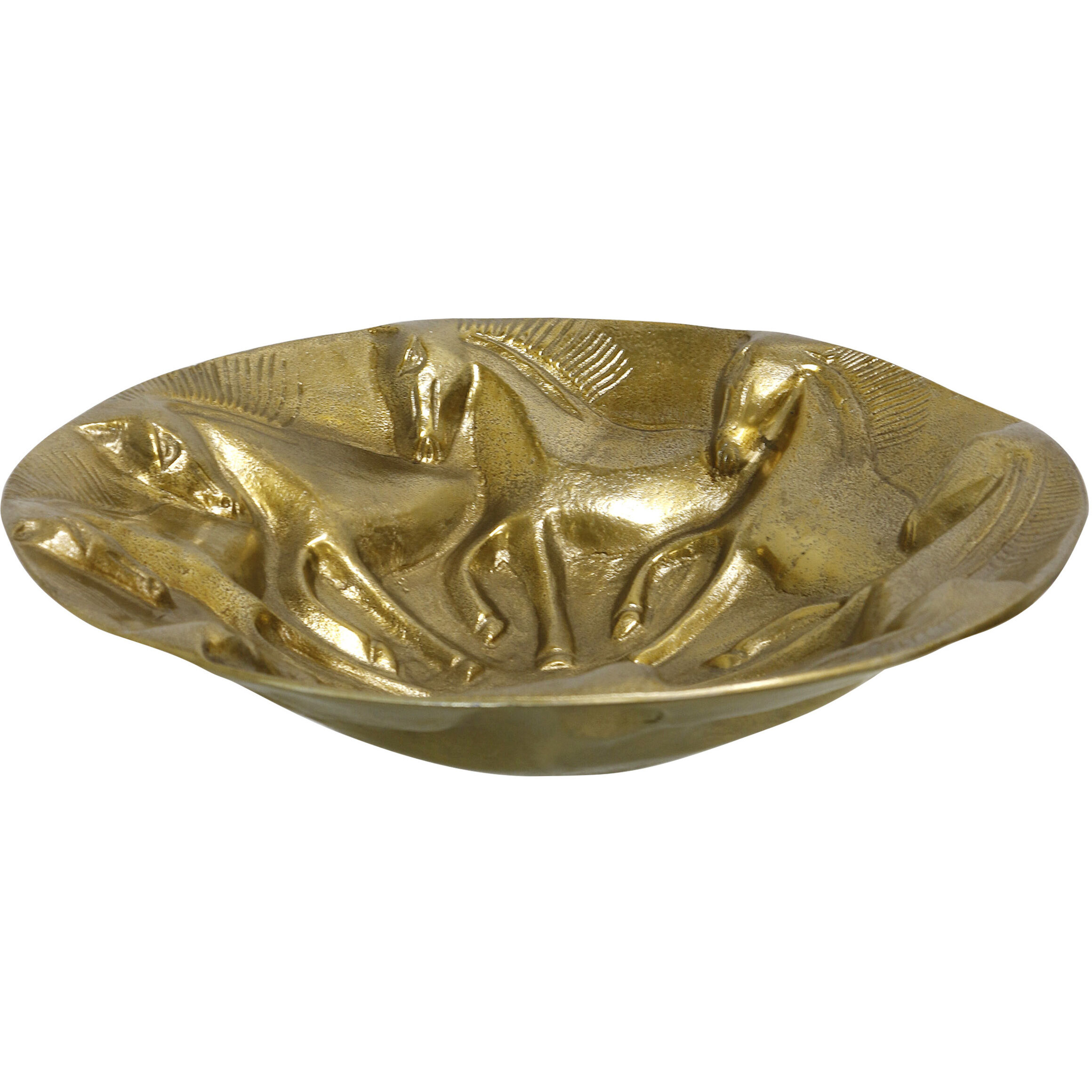 Equestrian 17 X 4.5 inch Decorative Bowl