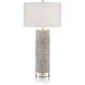 Cast Stone Table Lamp Portable Light