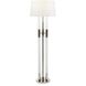 Troika 69.5 inch 150.00 watt Polished Nickel Floor Lamp Portable Light