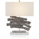 Leah Nickel Table Lamp Portable Light