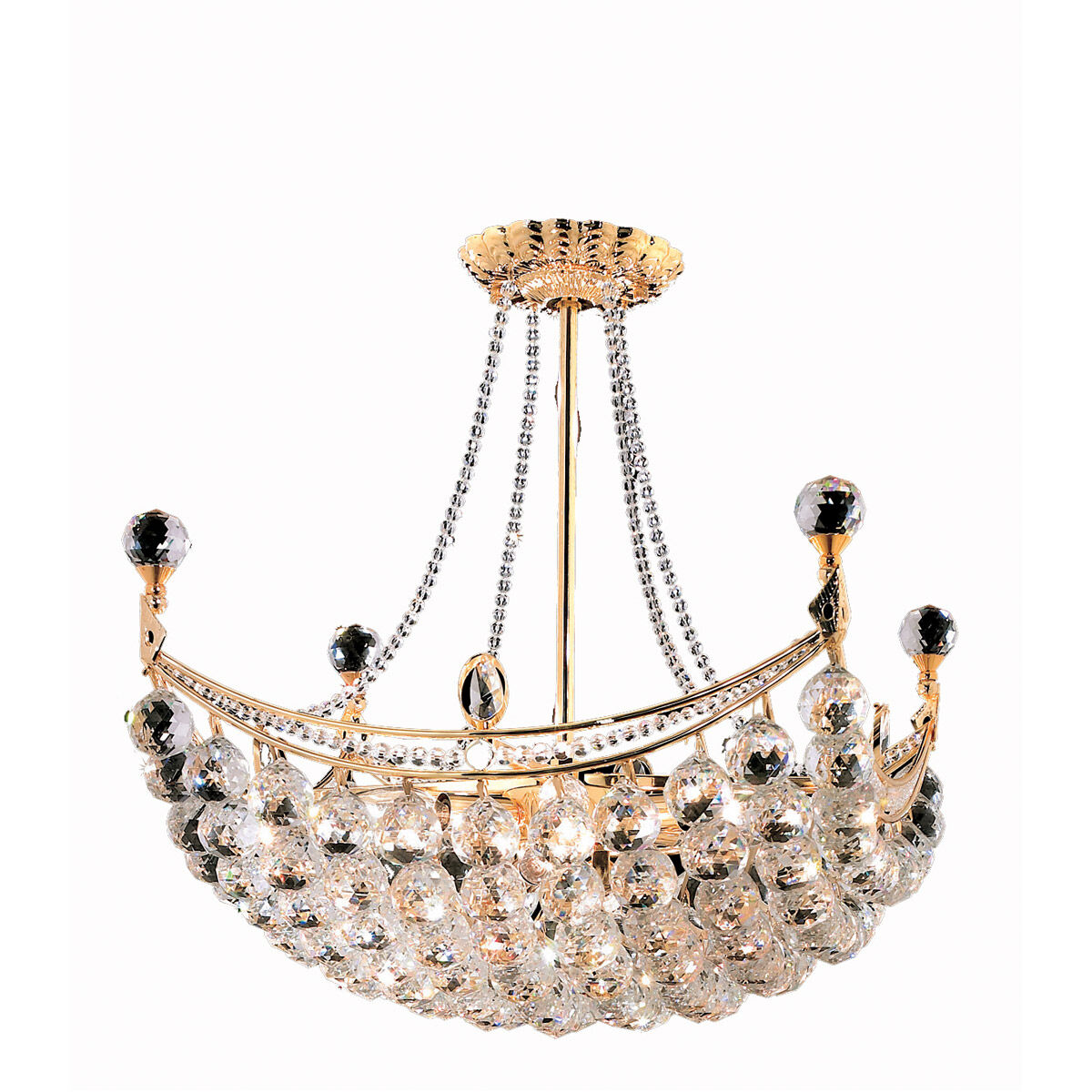 Corona 8 Light 20.00 inch Mini Chandelier