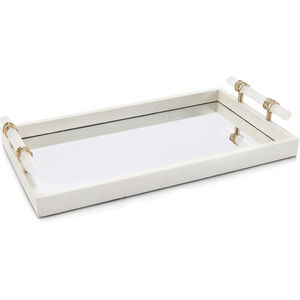 Leah Mirror and Alabaster Tray
