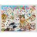 Teng Fei's Feline Friends 51.5 X 39.5 inch Oils and Original Art