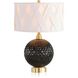 Carbon 26.5 inch Table Lamp Portable Light