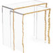 Leah Gold Leaf Nesting Table, Set of 2