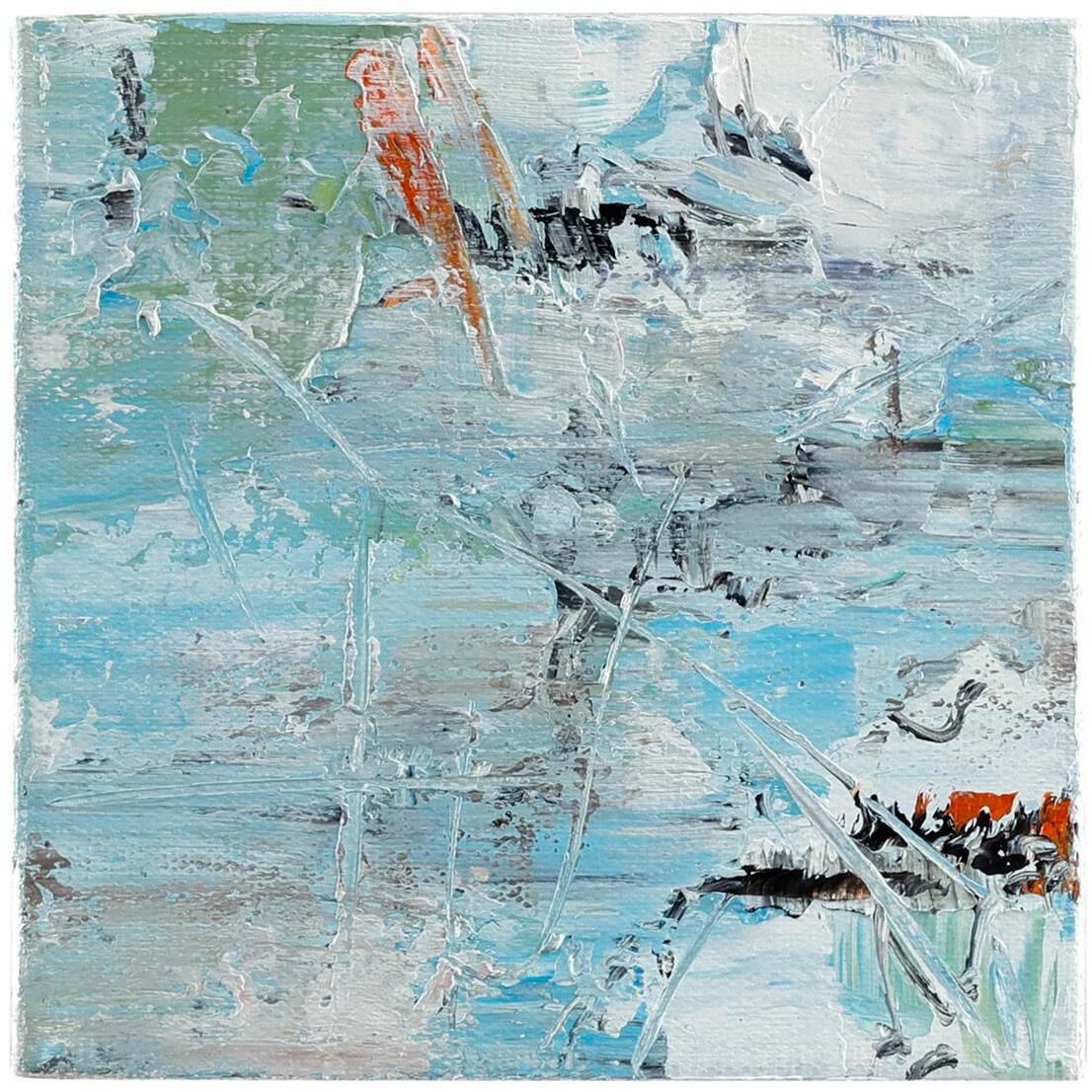 Tony Fey's Splash of Color 6 X 6 inch Painting, W