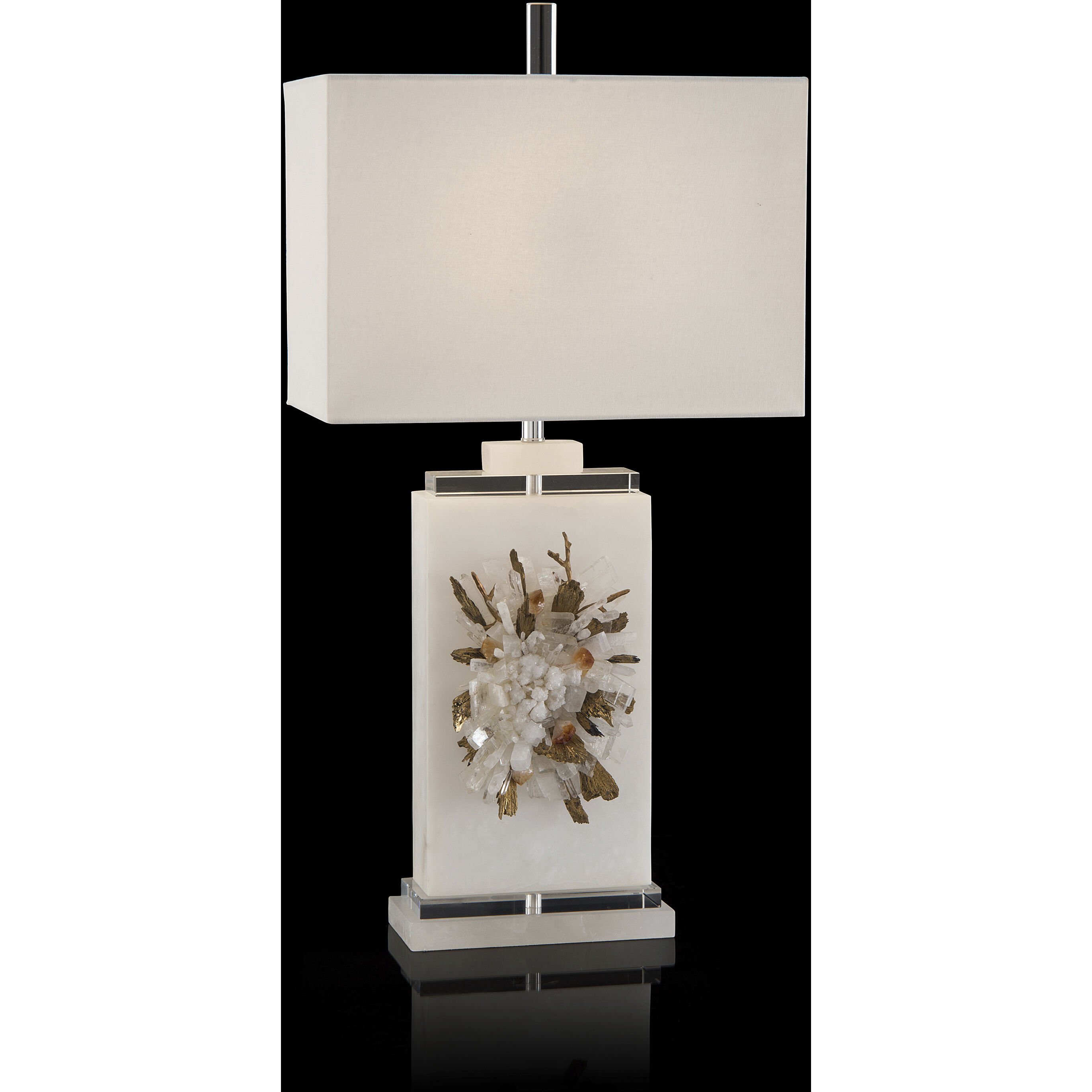 Leah Alabaster Table Lamp Portable Light