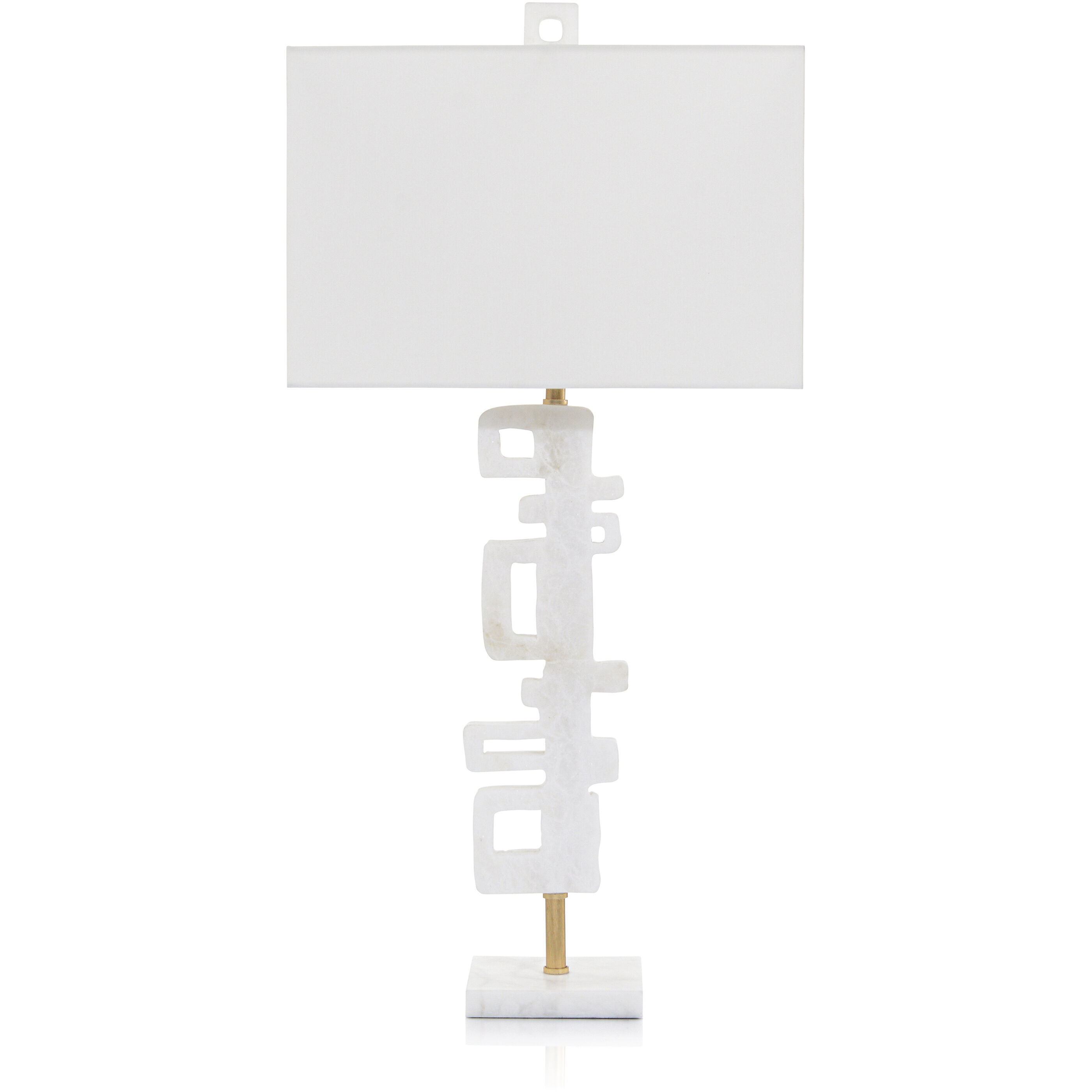 Abstract Gold Table Lamp Portable Light