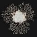 Stone Flora 17 inch Nickel Wall Sconce Wall Light